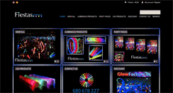 Desktop Screenshot of fiestasluminosas.com